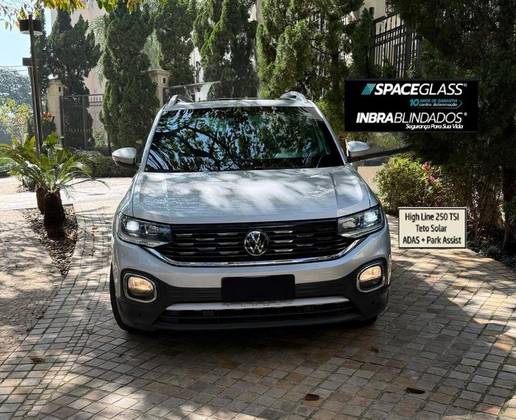 VOLKSWAGEN T-CROSS 1.4 250 TSI TOTAL FLEX HIGHLINE AUTOMÁTICO VOLKSWAGEN T-CROSS 1.4 250 TSI TOTAL FLEX HIGHLINE AUTOMÁTICO